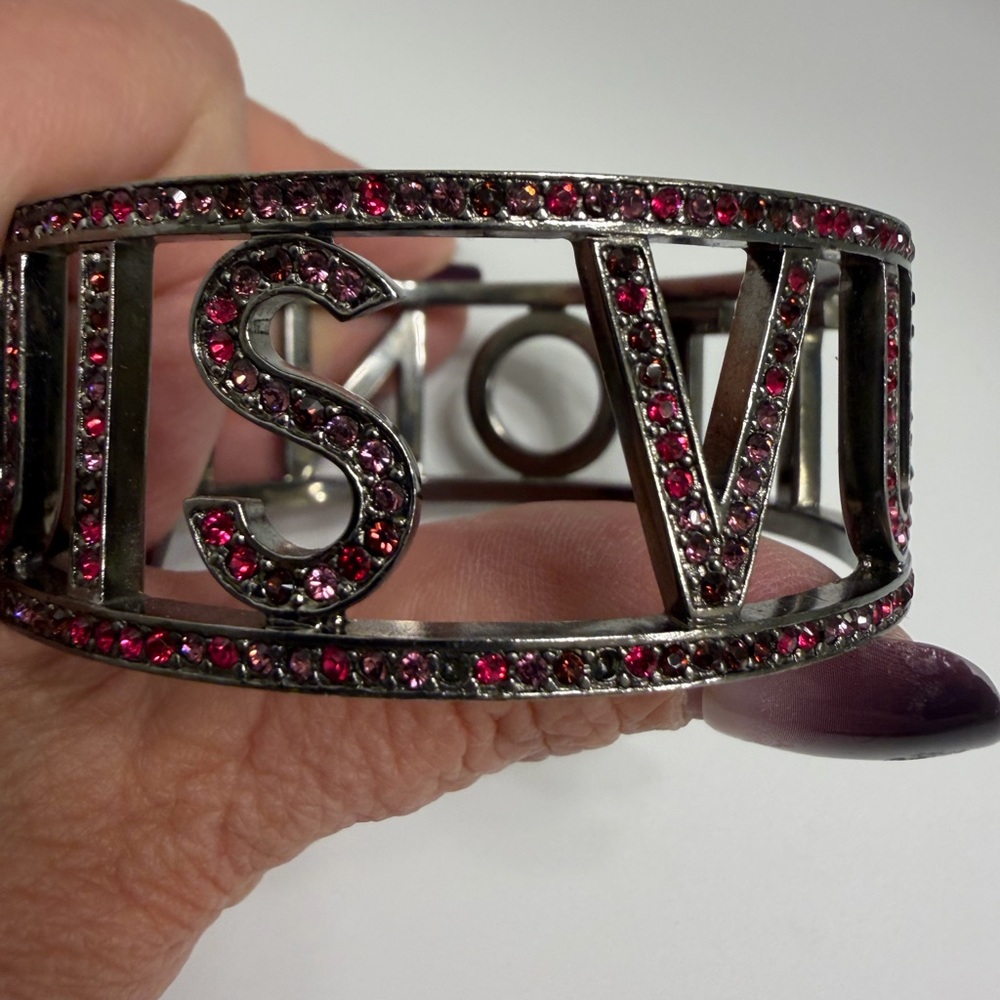 Louis Vuitton- Beautiful Louis Vuitton Bangle Bracelet - Dusty and Box - Picture 7 of 9